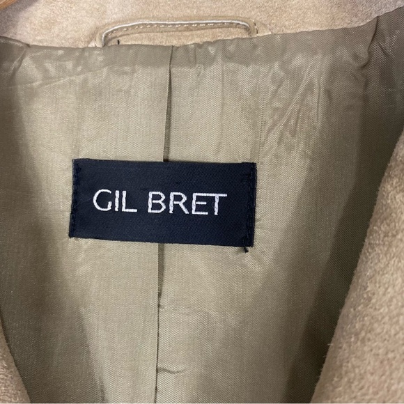 GIL BRET Vintage Leather Zip Tan Jacket - Picture 7 of 9